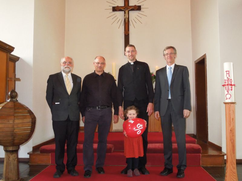 Amteinführung Pfarrer Tino Bahl